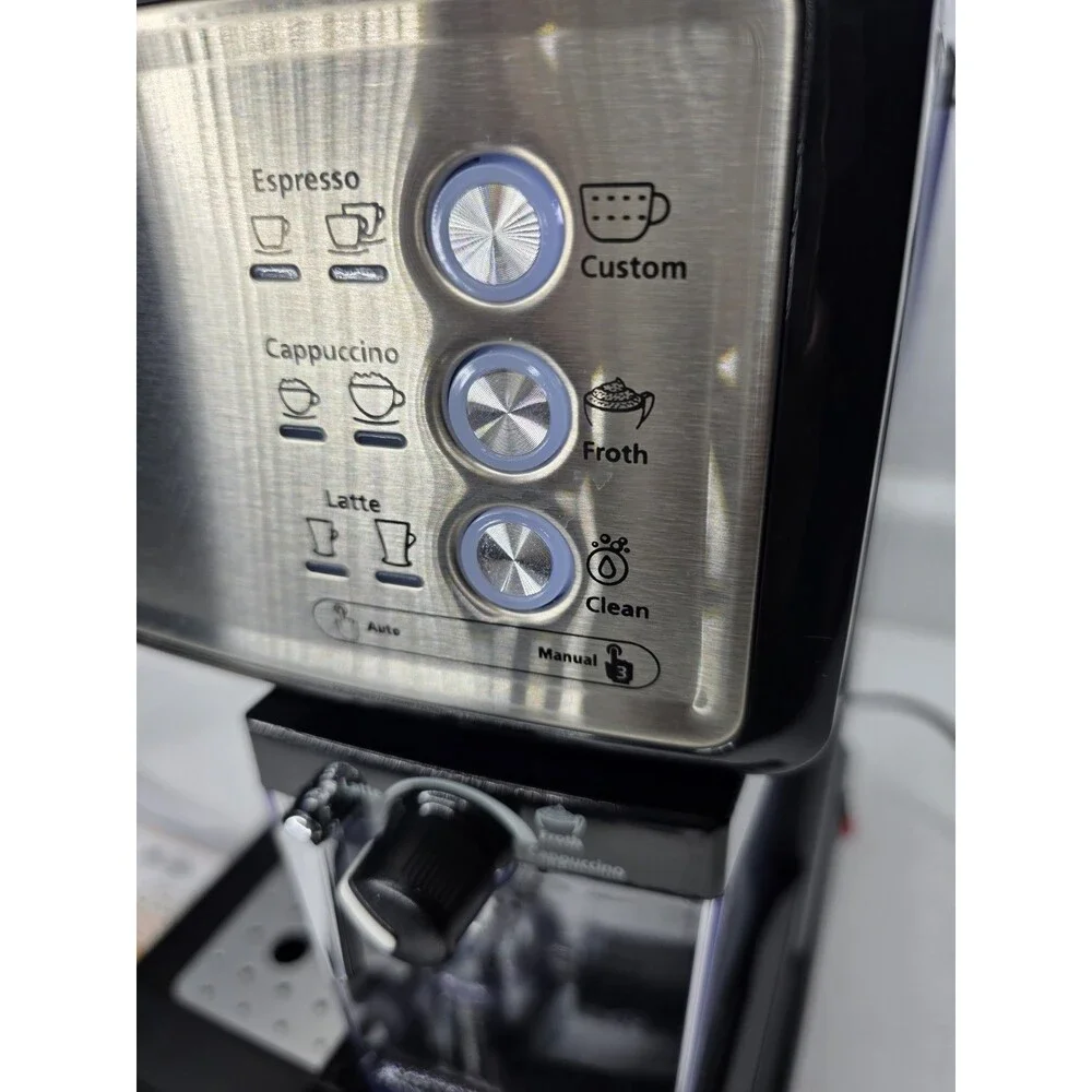 Mr. Coffee BVMC-ECMP1000-RB Café Barista Espresso/Cappuccino Maker Tested Works
